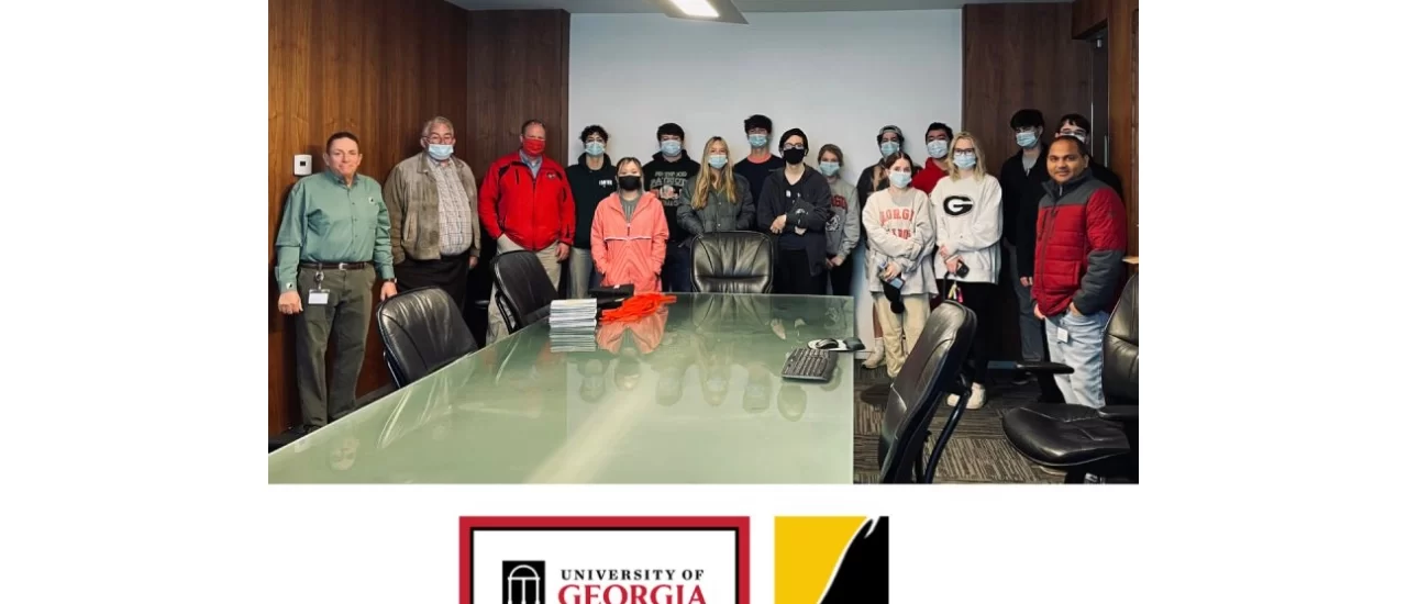 Professor Hawkins and UGA students visit SKAPS