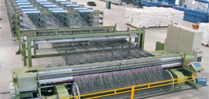 Geotextiles being made at the Skaps Production facility